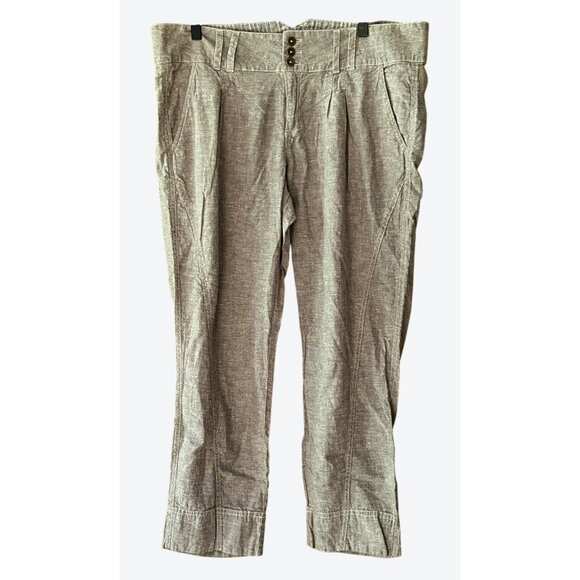 Royal Robbins Women's Size 16 Lightweight Light Brown Hemp Blend Pants 34" x 27" - Picture 1 of 8